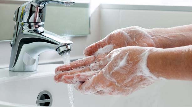 clean hands regulary